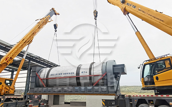 豆渣烘干設(shè)備吊裝 豆渣烘干設(shè)備吊裝