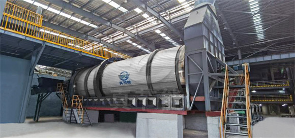 醬油渣烘干機(jī)運轉(zhuǎn)現(xiàn)場 醬油渣烘干機(jī)運轉(zhuǎn)現(xiàn)場